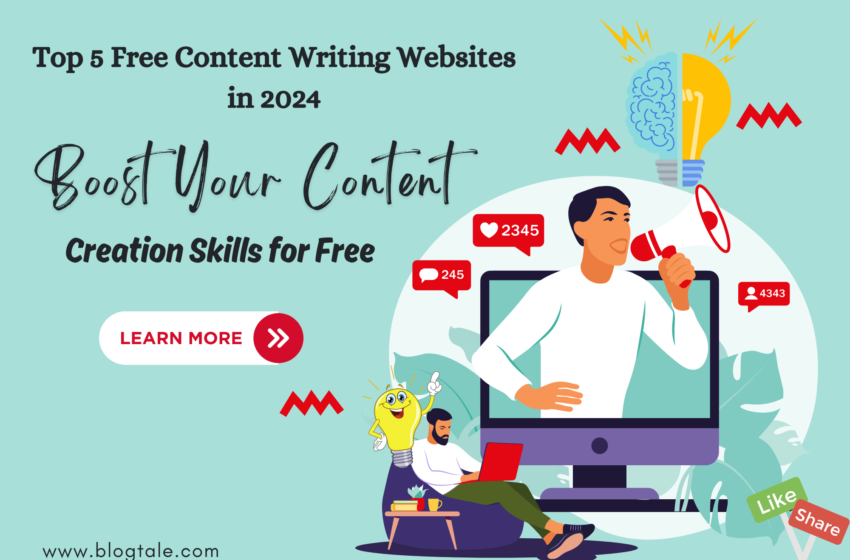  Top 5 Free Content Writing Websites in 2024